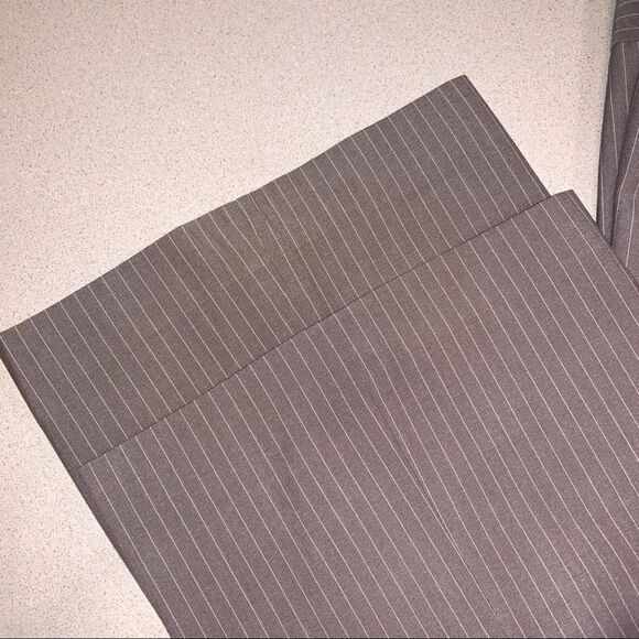 Ann Klein Micro Pinstripe Lined Dress Pant Size 6 - Picture 7 of 9